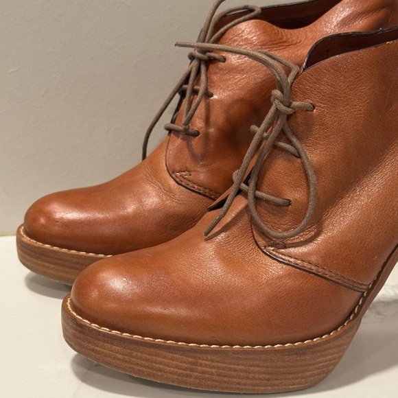 Cole Haan - Stephanie Brown Leather Women's Ankle Boots - Picture 4 of 13